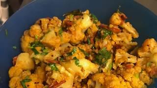 5 minutes cauliflower curry in Instant Pot | गोबी की सब्जी | कोबी ची भाजी |Quick Recipe in 5 minutes