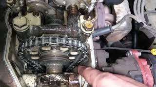 Confirmed Broken Timing Chain Guide & timing cover 22r/22re.