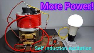 Free Energy! - Self Induction Excitation Generator - 230v/ 8.6Kw.