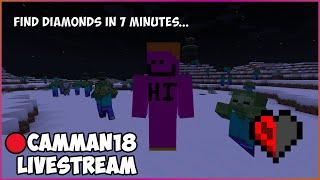 SPEEDRUNNING ITEMS WITH HALF A HEART (HARDCORE MODE) camman18 Full Twitch VOD