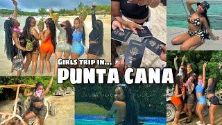 TRAVEL VLOG: GIRLS TRIP 2024 IN PUNTA CANA! ️‍️ | Semaj Lesley