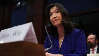 Boston Mayor Michelle Wu claps back at Trump immigration policies at sanctuary cities hearing