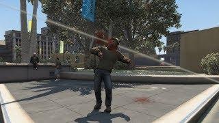 GTA 5 Epic Brutal Kill #1 (BULLETCAM | SLOW MOTION | RAGDOLL SHOWCASE)