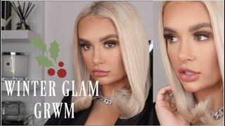 WINTER GLAM- CHATTY GRWM....How I style my new short hair