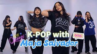 Teaching K-Pop to a Famous Actress from the Philippines: MAJA SALVADOR  | EXTRAL & IGLOO