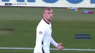 Attila Szalai-Zsolt Nagy schlagen hart zusammen, England-Ungarn, UEFA Nations League 2022