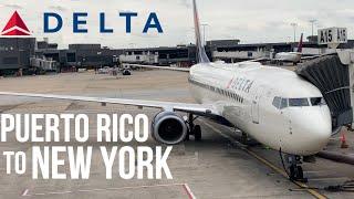 Puerto Rico to New York | Delta 737-900ER Economy | Trip Report