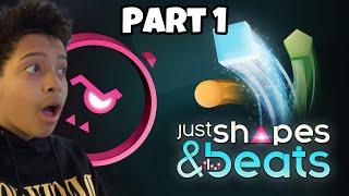 Geometry Dash But Different… (Just Shapes And Beats Part 1)