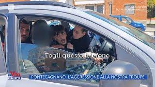 Pontecagnano, l'aggressione alla nostra troupe - La Vita in diretta - 21/04/2023