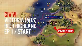 Naval Civ on a Highlands Map? Age of Steam - Ep 1/4 (Full Gameplay)