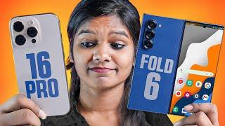 iPhone 16 Pro vs Samsung Galaxy Z Fold 6 | Camera Test *DETAILED COMPARISION*