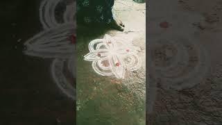 simple Rangoli designs #shorts /chaitra RP