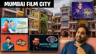 Pakistani Touring Iconic Mumbai Film Studios | Film city Mumbai | Bollywood studio live