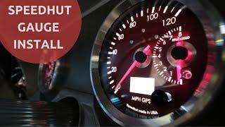 Installing A Custom Speedhut GPS Speedometer, Tach and Quad Gauge