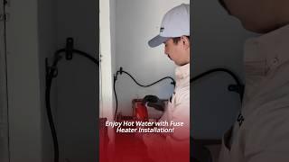 Enjoy Hot Water with Fuse Heater Installation! #plumber #plumbing #sanjose #california