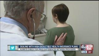 Dealing with high-deductible health insurance plans