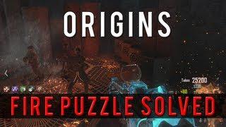 ORIGINS - How to Solve the Fire Staff Puzzle in Origins (Black Ops 2 Zombies)
