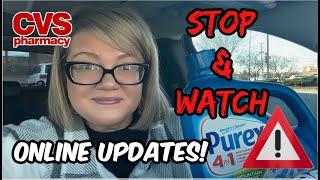 CVS STOP & WATCH ‼️ | Online Updates, Cheap Purex & More!!!!