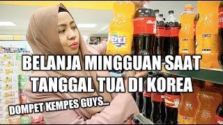 BELANJA MINGGUAN SAAT TANGGAL TUA DI KOREA