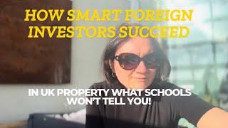  UK property schools will never tell this to foreign investors ! ️