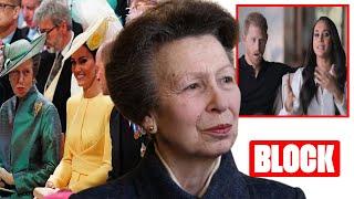 Princess Anne TEAMS UP With Catherine & William To Block Harry & Meghan's Royal Return!