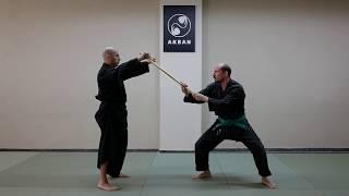 Hanbo drills- Above and below blows with partner