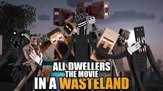 Surviving ALL of Minecraft's DWELLERS in a Wasteland [FULL MOVIE]