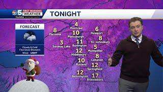 Video: Chilly night for Christmas Eve (12-24-24)