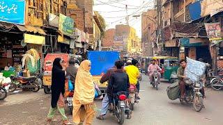 Multan  City  Streets  Walking  Tour ||  My  Best  City  Walk  Routine  in Pakistan‚ Multan  4K hd