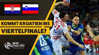 Kroatien - Slowenien | Highlights - Hauptrunde, Männer-WM 2025 | SDTV Handball