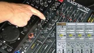 LFO Editor on the Allen & Heath Xone:4D