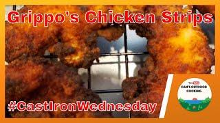 Grippo's Chicken Strips - Cast Iron Wednesday & Mail Call