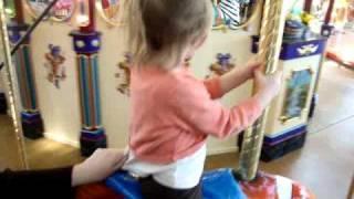 Katherine on the Carousel