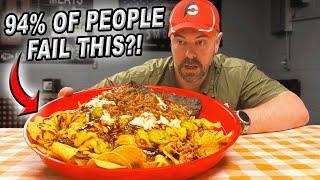 94% of People FAIL Traveler’s BBQ Loaded Nachos Challenge in Lexington, Tennessee!!