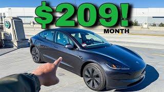 I Leased the CHEAPEST Tesla!