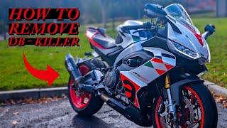 2024 Aprilia RS 660 - Extrema | How To Remove DB Killer | Step-by-Step Exhaust Baffle Removal