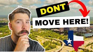 6 Surprising REGRETS Of Moving to The Woodlands Texas