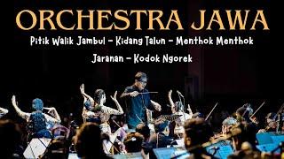 ORCHESTRA JAWA - PITIK WALIK JAMBUL, KIDANG TALUN, MENTHOK, JARANAN, KODOK NGOREK (Live Concert)