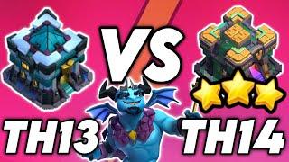 3 STAR TH14 As A Town Hall 13 | Top 3 Best Th13 vs Th14 3 Star Attack Strategy | Th13 vs Th14 Attack