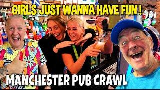 Manchester  Pub Crawl & Some of the BEST PUBS 2025.