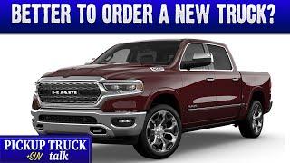 Viewer question: tips for ordering a new Ram 1500 truck