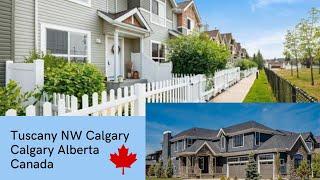 Tuscany NW Calgary |Tuscany Community Road Tour