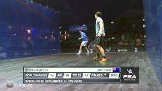 PSA SQUASHTV Live Stream - El Gouna 2016 RD 1: Matches 5 - 8
