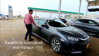 Karachi To Islamabad and Haripur By Road Trip via Sukkur-Multan Motorway and Hazara Expressway