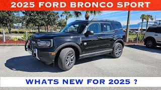 2025 Ford Bronco Sport Big Bend 1.5L - POV Review & Test Drive - Whats New For 2025 ?