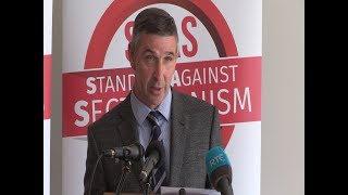 Unionist Senator speaks at Sinn Féin Anti-Sectarian policy document launch