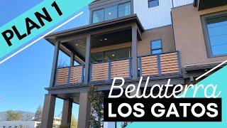 BEAUTIFUL new construction in Los Gatos, California | Bellaterra The Towns: Plan 1