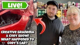 Creative Grandma & Cody Show! Oh Deer! What Happened To Cody's Car? Tuesday Stream (Live Now) 