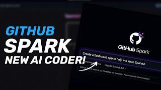 Github Spark : Github Just Launched Full-Stack Apps AI Coder! (V0, Cursor & Bolt Competitor!)