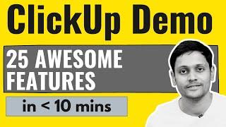 ClickUp Demo - Review and Tutorial (Free and Best Project Management Software)